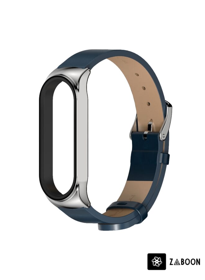 Zaboon Watch Band For Xiaomi Mi Band 6 / 5 / 4 / 3 Mijobs CS Microfiber Leather - Image 1