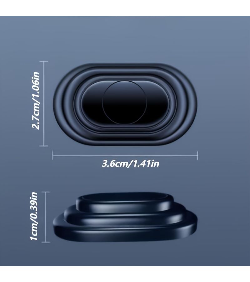 25pcs Black Door Shock Absorber Pads Universal Fit Anti Collision Buffer - Image 2