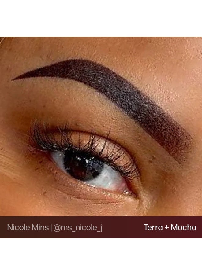 Perma Blend Eyebrow Pigment – Evenflo Mocha 15ml | Professional Permanent Makeup Brow Tattoo Ink for Microblading, Ombre & Powder Brows | Vegan, High Retention, True-to-Tone Color | SKU: EFMO1/2 - Image 3