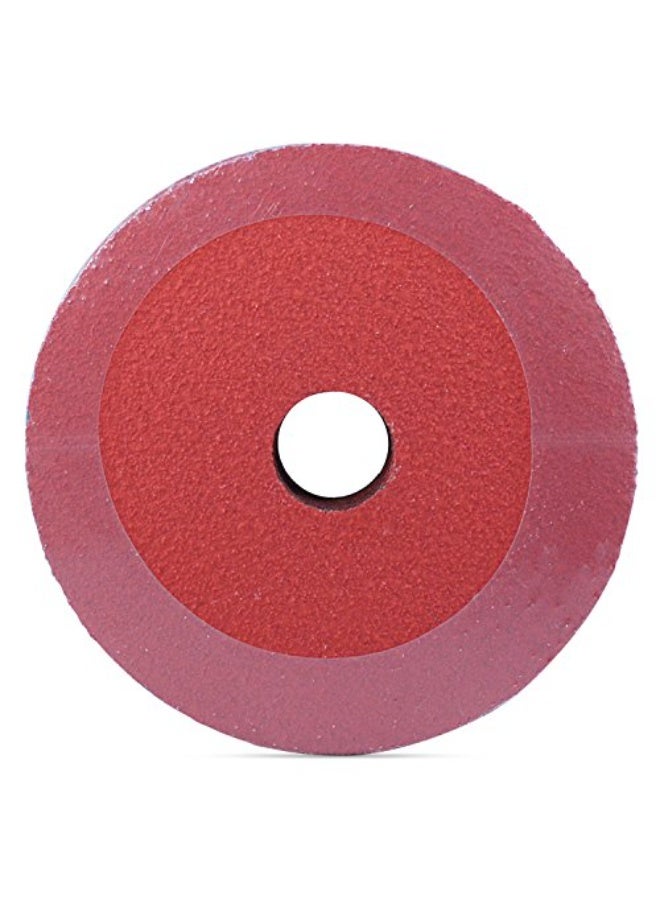 BHA Ceramic Resin Fiber Sanding and Grinding Discs, 4.5” x 7/8”, 120 Grit - 25 Pack - Image 3
