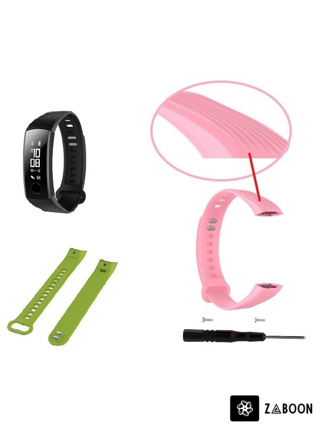 Zaboon Silicone   for Huawei Honor Band 3(White) - Image 4