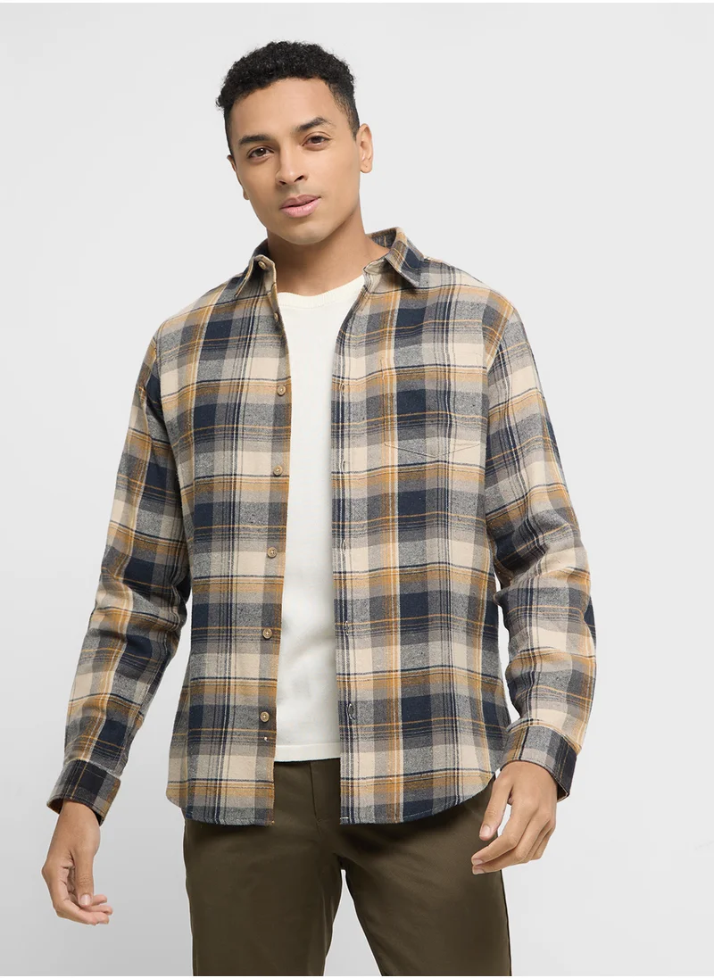 روبرت وود Mens Long Sleeve Shirt