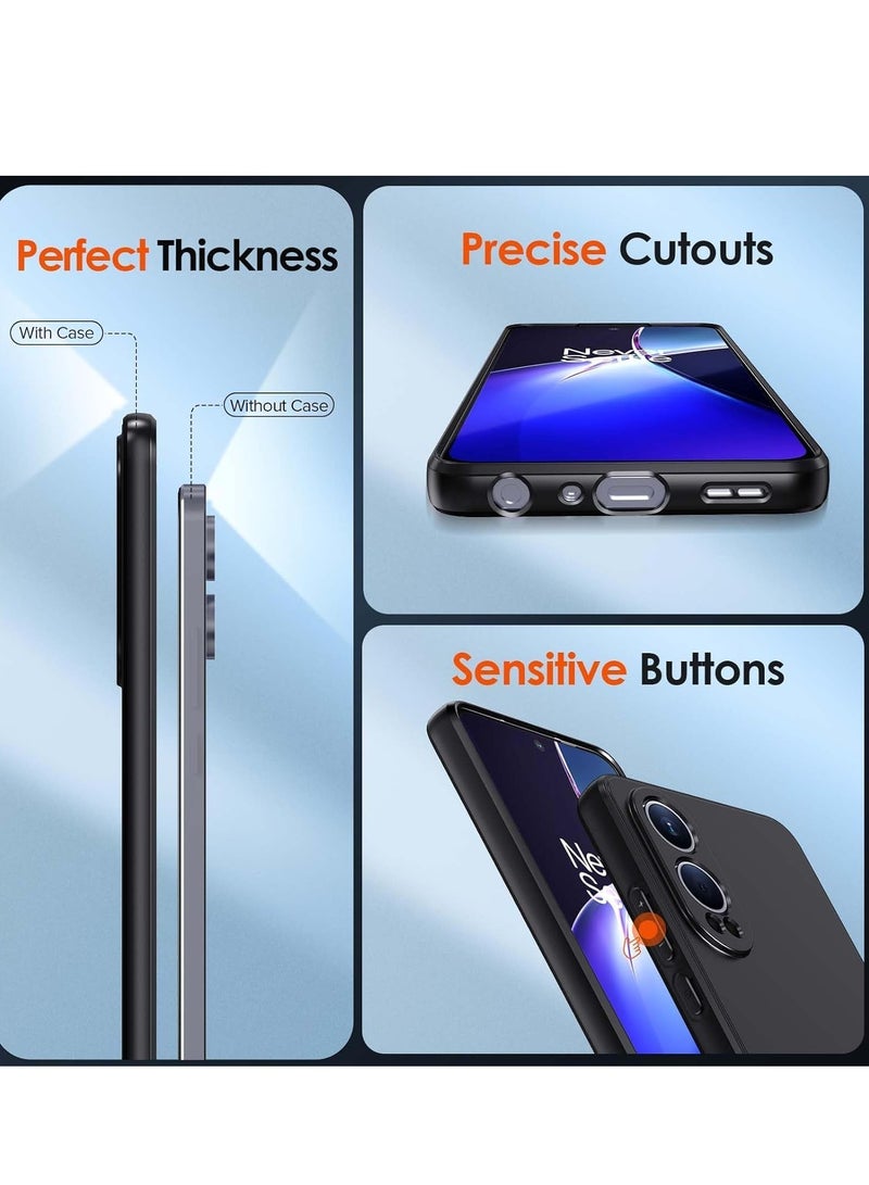 OnePlus Nord CE4 Lite Case Cover Soft Silicone Shockproof  Anti-Fingerprints Anti-Scratch Case with Full Body Protection Cover for OnePlus Nord CE 4 Lite 2024 - Image 5