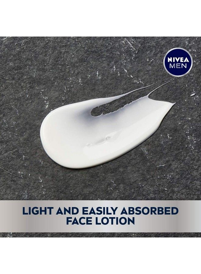 NIVEA MEN لوشن وجه أقصى ترطيب مع واقي شمس طيف واسع SPF 15 للرجال 4 عبوات من 2.5 أونصة سائلة - Image 4