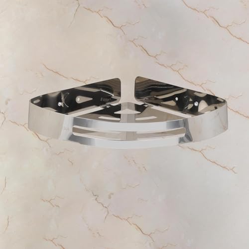ELECRANGE Premium Stainless Steel Bathroom Corner Rack/Kitchen Shelf/Bathroom Shelf and Rack/Wall Storage Rack/Bathroom Accessories (Pack of 3) - Image 4