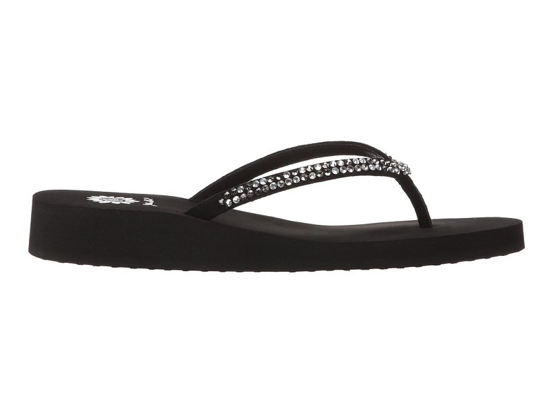 Yellow Box Women's Jello Sandal, Black Pewter, 6 M US - Image 2