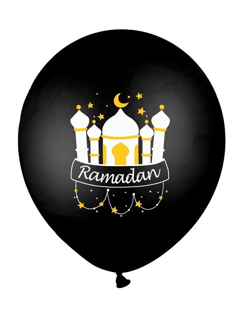 Highland 10 Piece Ramadan Kareem Balloon Decorations - Image 4
