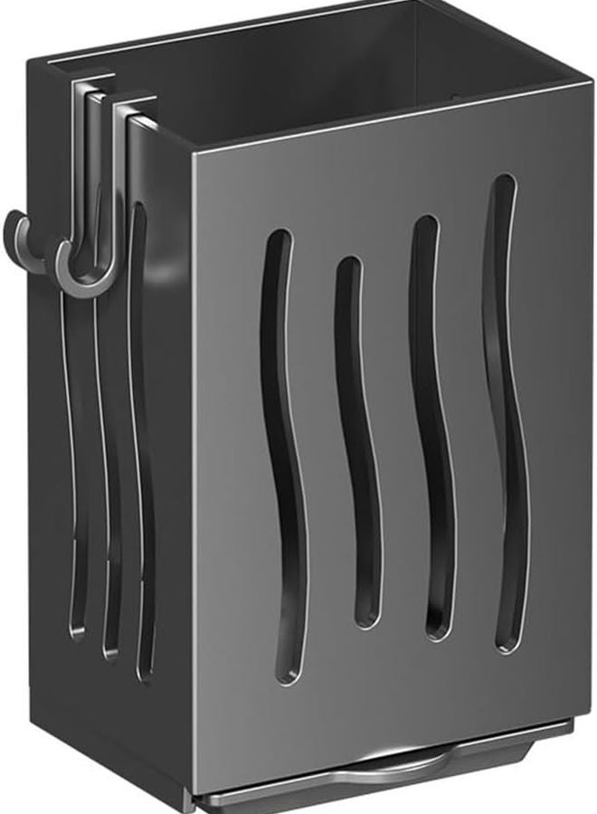 Black Kitchen Utensil Holder Organizes Various Tools For A Neat Countertop - Image 2