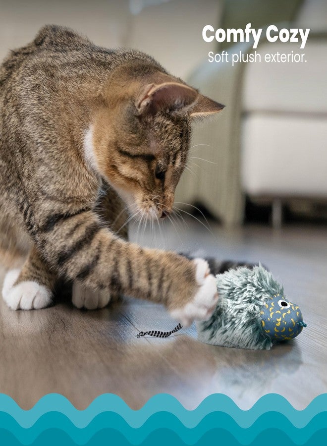 Catstages Nighttime Cuddle Plush Mouse Cat Toy with Catnip - Image 4