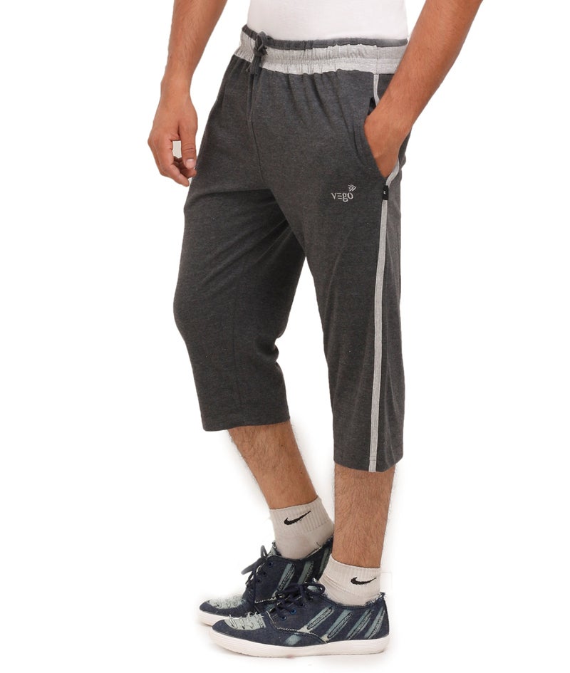 Vego Mens Cotton Three By Fourth, 3/4, Capri, Three Quarter | Fit Type: Regular Fit | Size: 34 - Image 5