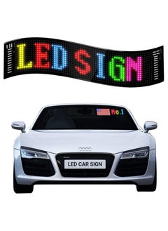 Car LED Matrix Pixel Board Screen, Bluetooth APP Control, 20x64