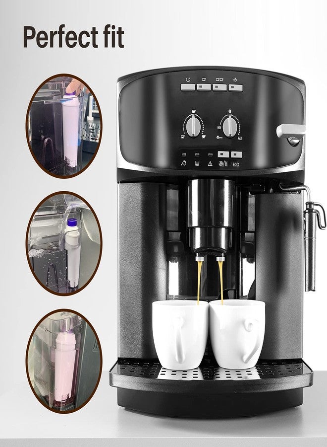 ICEPURE فلتر مياه قهوة آيس بيور لماكينات ديلونجي ماغنيفيكا إيفو، DLSC002، ECAM، ESAM، ETAM، BCO، EC | خرطوشة فلتر كربون نشط لتنعيم الماء، عبوة من قطعتين - Image 4