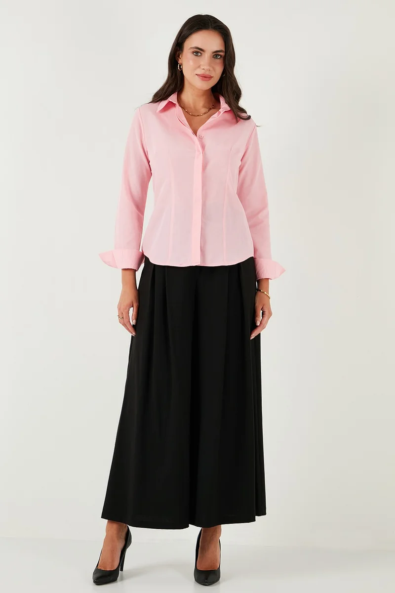 Lela Cotton Slim Fit Classic Collar Shirt Women's Shirt 6777423