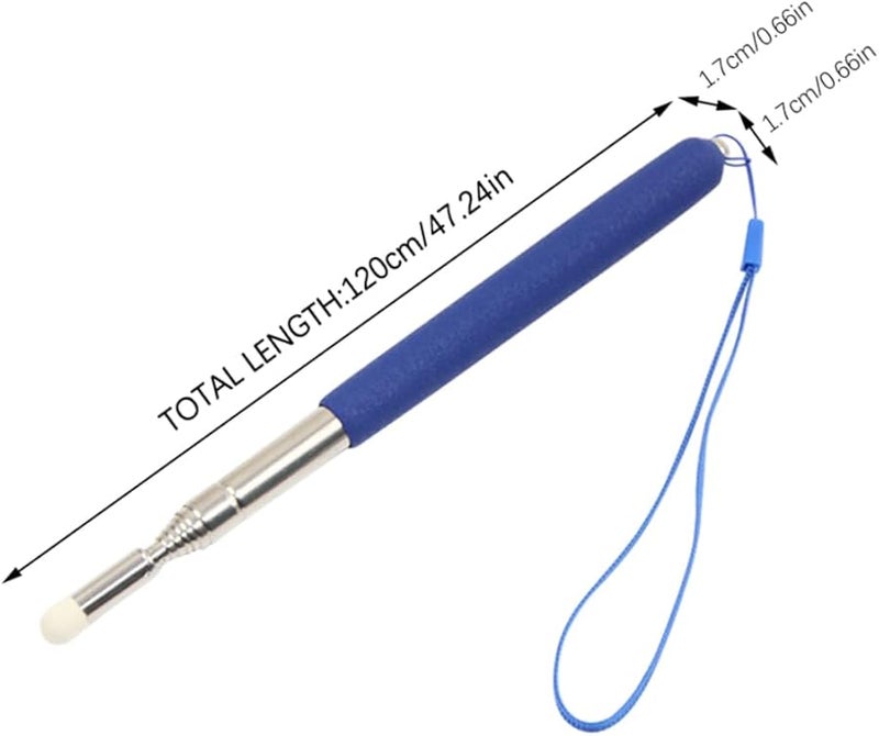 Tehaux Extendable Stylus Pen Stainless Steel for Classroom Office and Tablet Use - Image 3