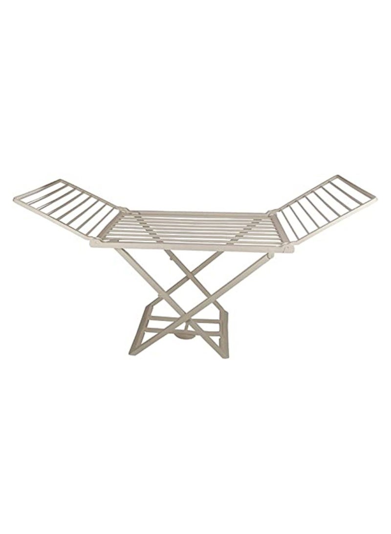 مجفف ملابس بلاستيك ابيض