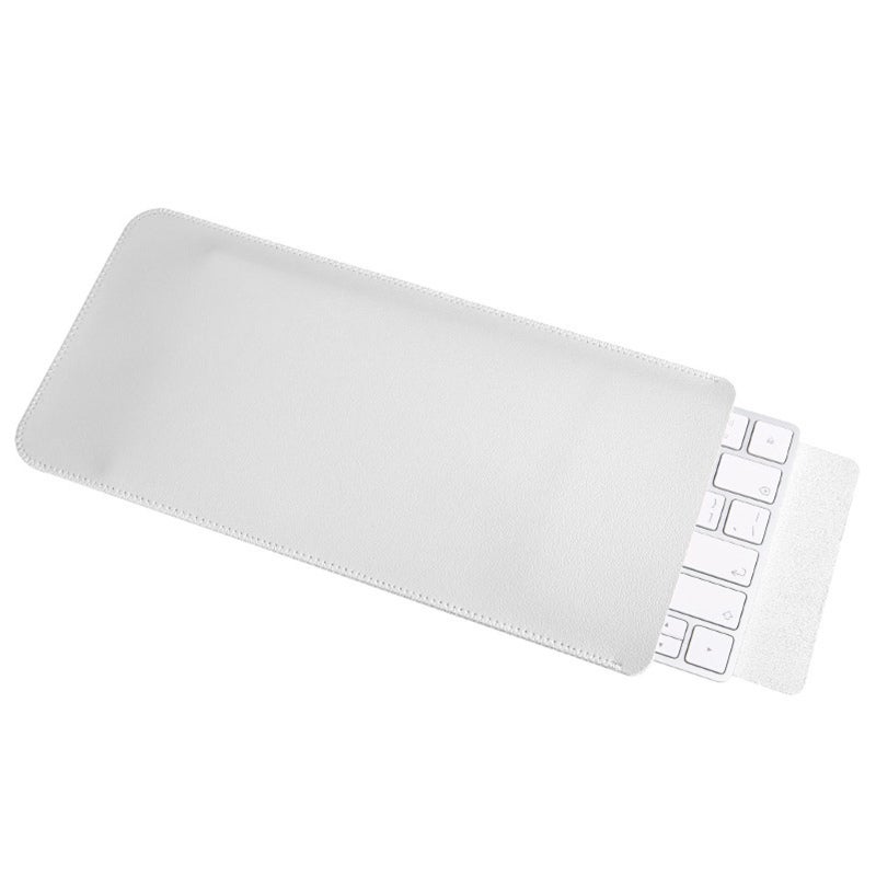 حافظة Magic Keyboard 2 بمقاس 30×14×1 سم من الجلد الصناعي المقاوم للصدمات - حافظة واقية للوحة المفاتيح اللاسلكية بتصميم حماية مقاوم للتآكل، سهلة الحمل وسهلة التنظيف للاستخدام المكتبي والسفر - Image 4