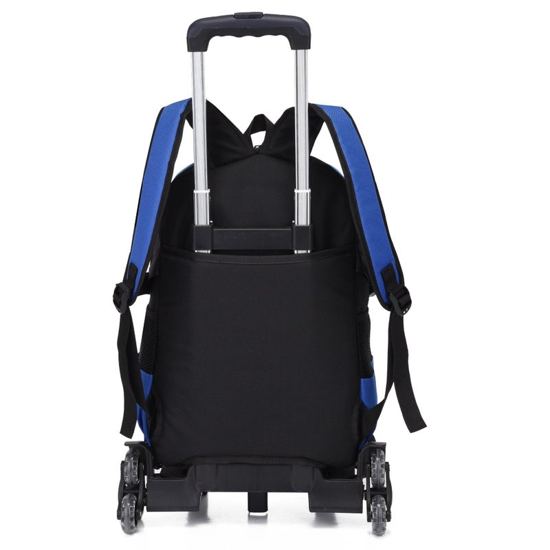 New Primary School Student Trolley Schoolbag Men'S And Children'S Backpack Dual-Purpose Schoolbag Grade 4, 5 And 6 Large Capacity - Image 5
