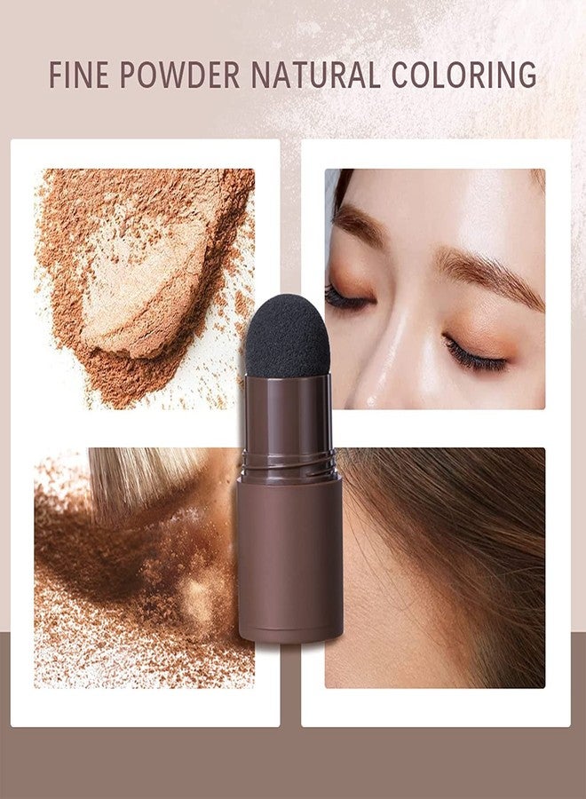 VBA Eyebrow Powder & Hair Root Touch Up Eyebrow Stamp Kit (2.DARK BROWN) - Image 5