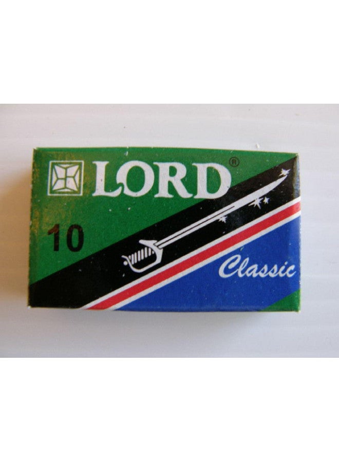 Lord 100 LORD Super Stainless CLASSIC Double Edge Safety Razor Blades - Image 1