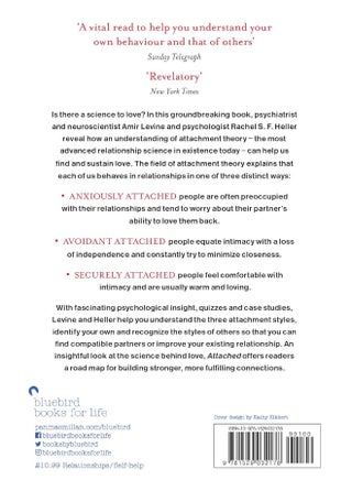 Bluebird Attached: Are You Anxious, Avoidant Or Secure? How The Science Of Adult Attachment Can Help You Find – And Keep – Love - view 2