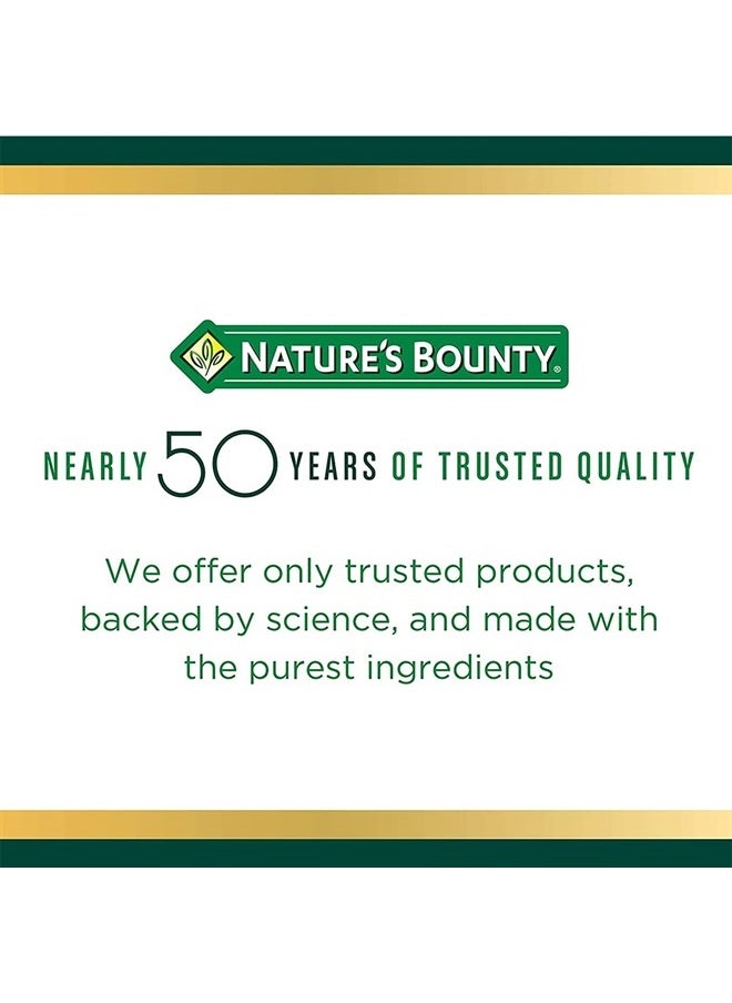 NATURE'S BOUNTY - Fish Oil, Dietary Supplement with 360mg Omega-3, Supports Heart Health, 1200mg, 200 Softgels (Pack of 2) - Image 1