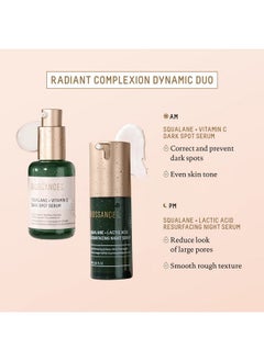 BIOSSANCE BIOSSANCE Squalane + Lactic Acid Resurfacing Night Serum - Vegan 10% Lactic Acid Face Serum for Skin Texture and Fine Lines - Gentle Night Exfoliant, Hydrating - Pore Reducer for Face, 1.0 Ounce  - Image 5