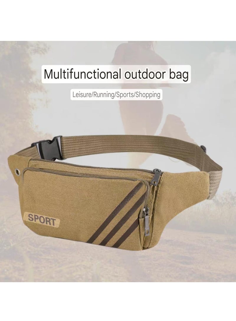 SPORT Lightweight Waist Money Bag for Men and Women,Crossbody Shoulder Bag Pack,Belt Bag for Travel Walking Running Hiking Cycling, - Image 1