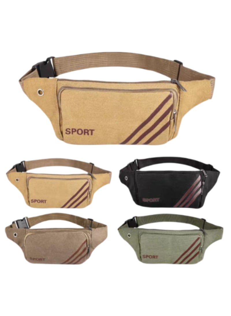 SPORT Lightweight Waist Money Bag for Men and Women,Crossbody Shoulder Bag Pack,Belt Bag for Travel Walking Running Hiking Cycling, - Image 5