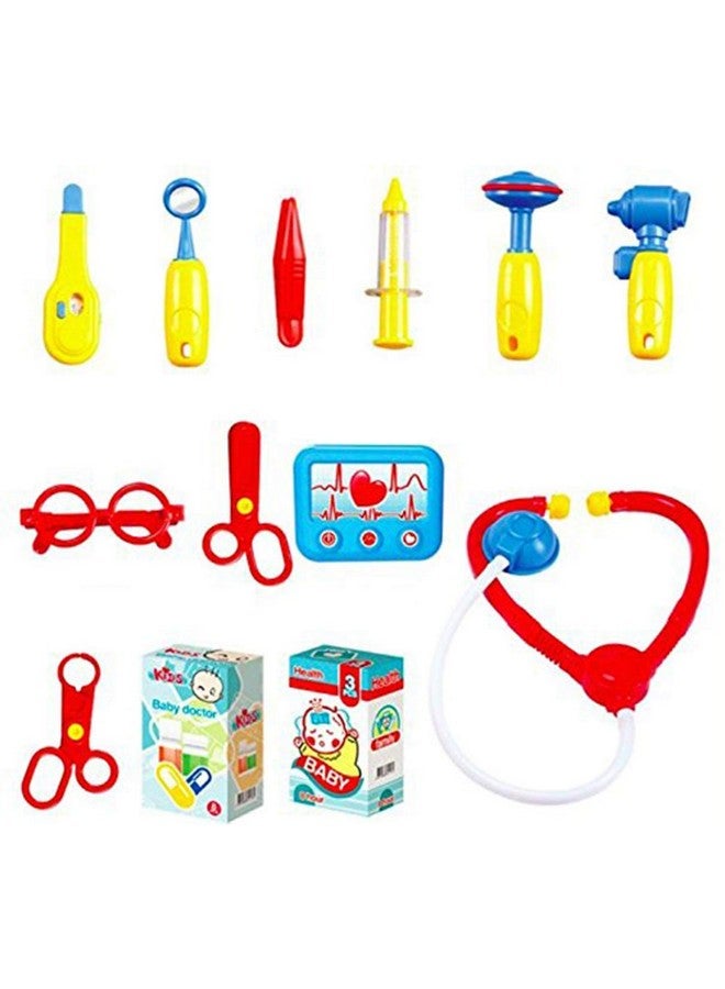 ماياترا مجموعة ألعاب الطبيب الصغير من ماياترا، صندوق عمل، صندوق طبي 2 في 1 مع حقيبة سفر بعجلات - Image 4
