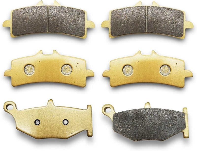 QASULER Motorcycle Brake Pads for GSX-R1300 and Hayabusa