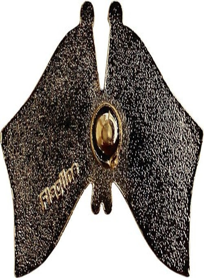Flagline USA and Egypt Flag Die-struck Metal Friendship Lapel Pin with Butterfly Clasp Closure - Image 4