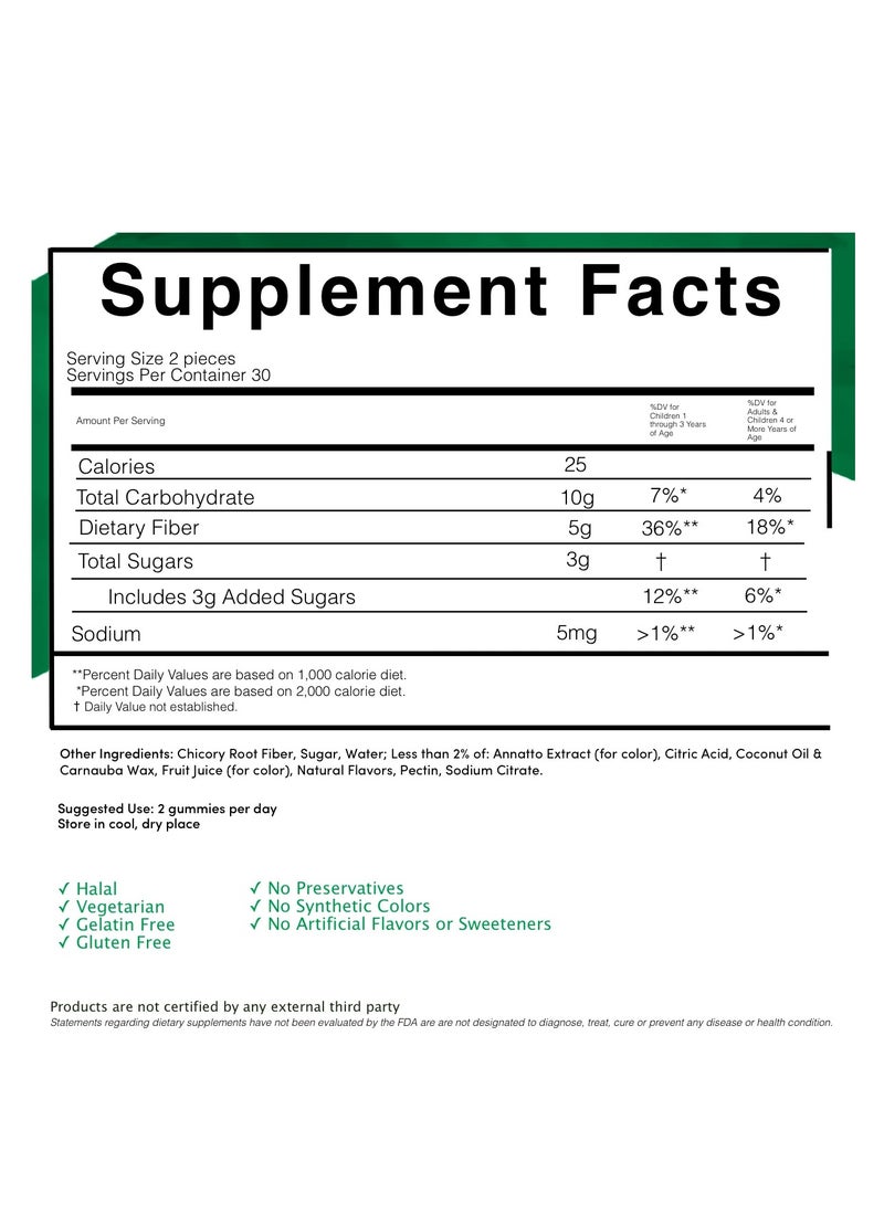 Vitamina Fiber 60's Gummies - Image 2