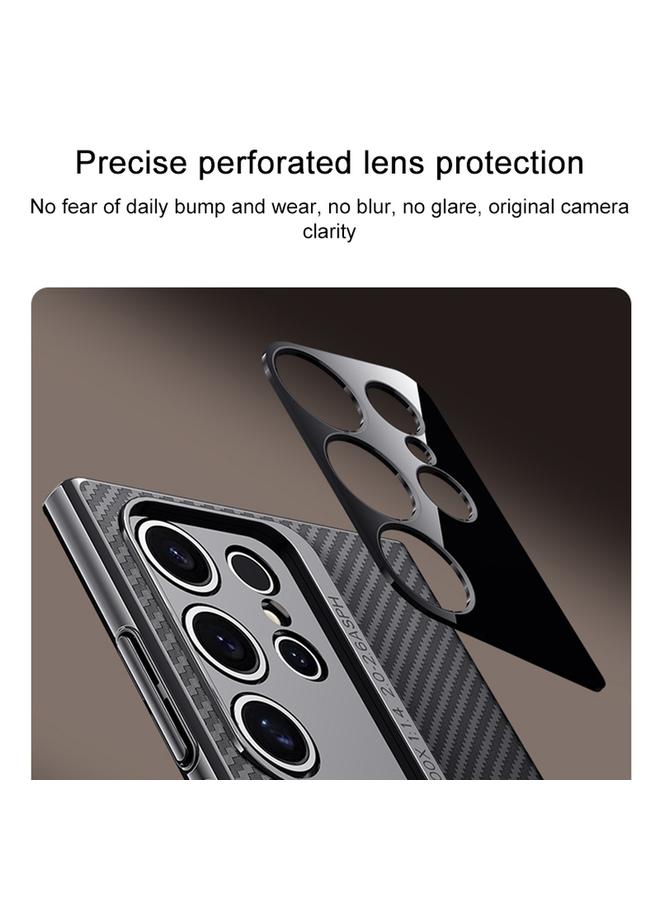 S-TOP Case For Samsung Galaxy S23 Ultra 5G Carbon Fiber Texture PC Phone Case - Image 5