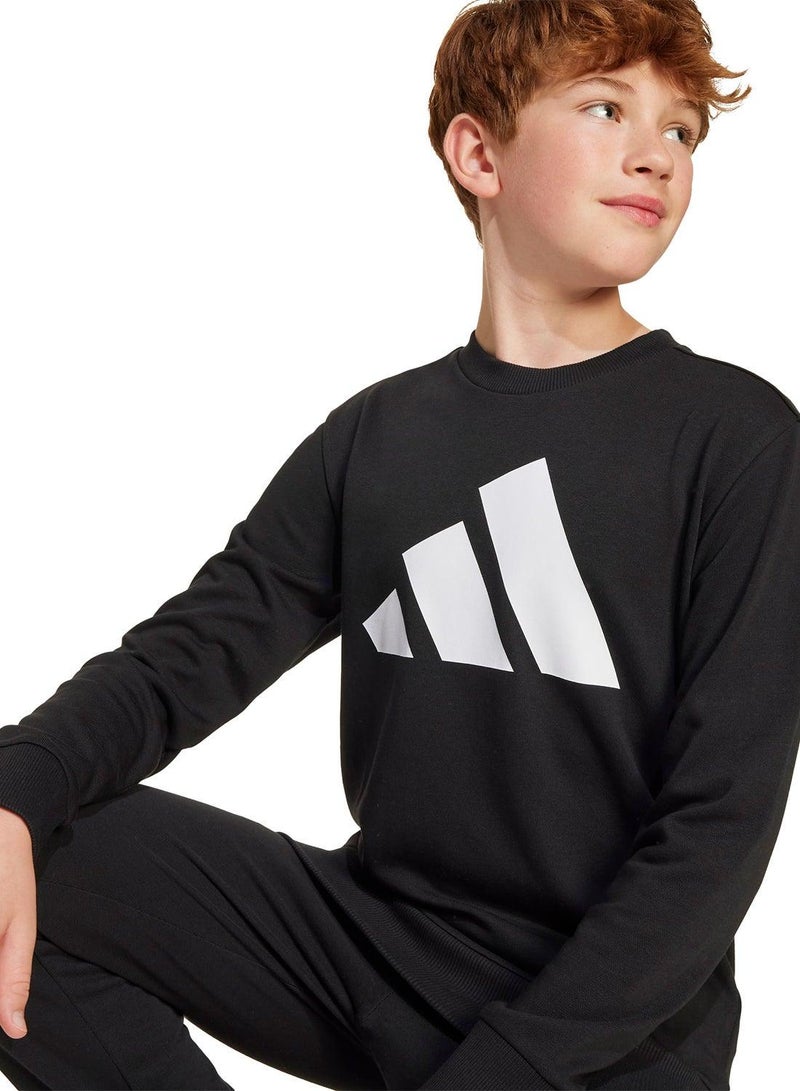 adidas بدلات تدريب جيه بي إل فت جوج  أسود للأطفال - سنوات - Image 4