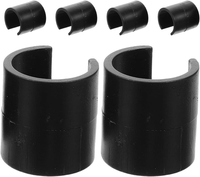 6pcs Garden Flag Clips and Windproof Banner Stoppers for Outdoor Lawn, Anti-Wind Flag Fixing Clamps Compatible with Flagpoles, Sturdy Outdoor Decor Hardware - Image 1