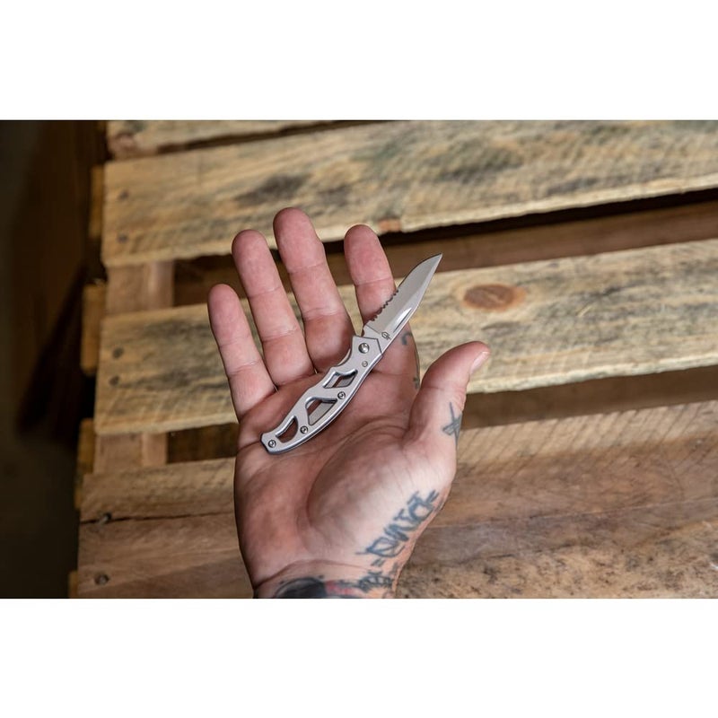 Gerber Gear Paraframe EDC Folding Pocket Knife with Safety Lock for Everyday Carry, Gifts for Men - Image 4