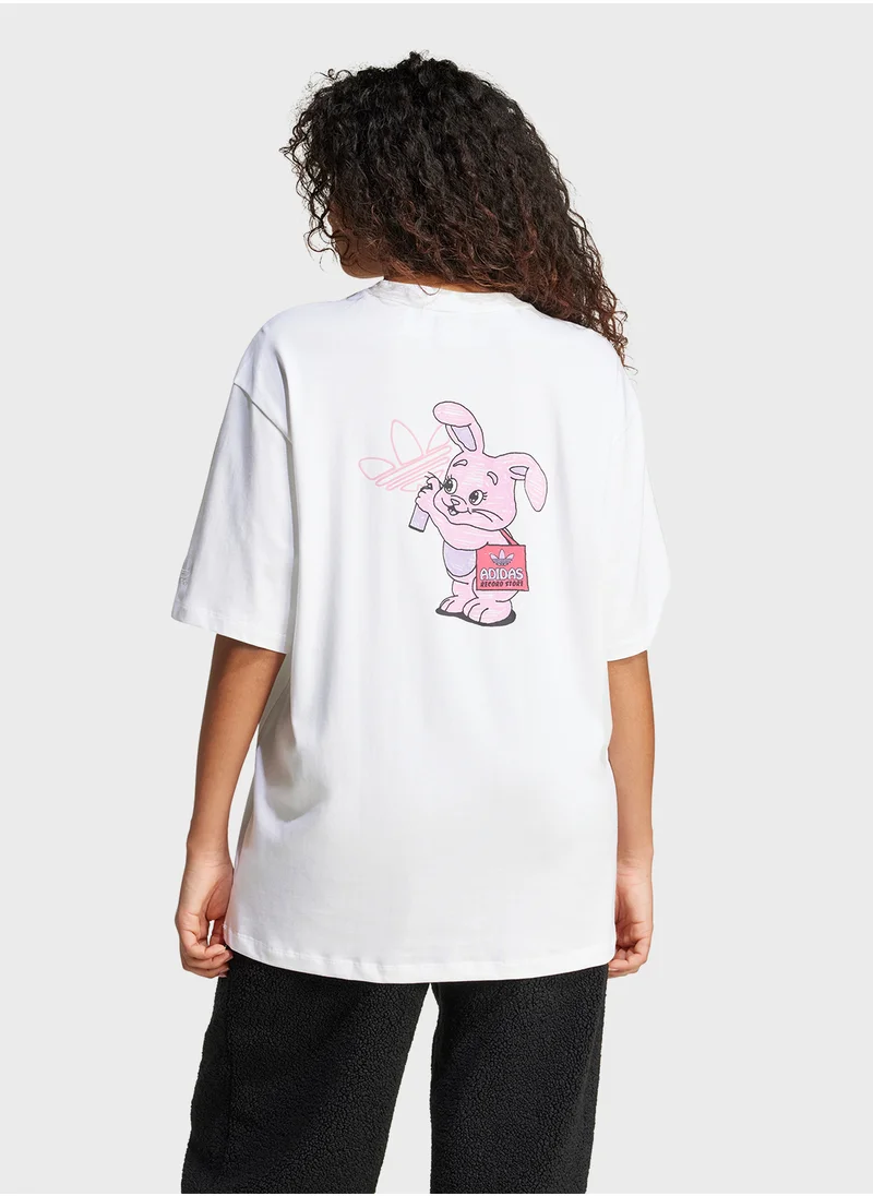 Adidas Bunny Grafic T-Shirt