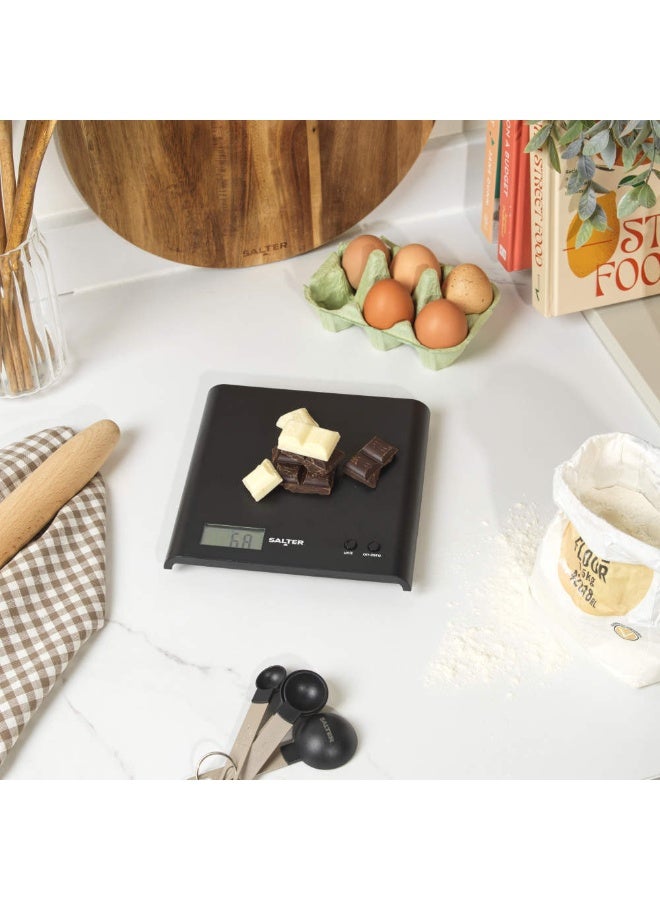 سالتر ميزان مطبخ رقمي من سالتر حتى 3 كجم - أسود - Image 4