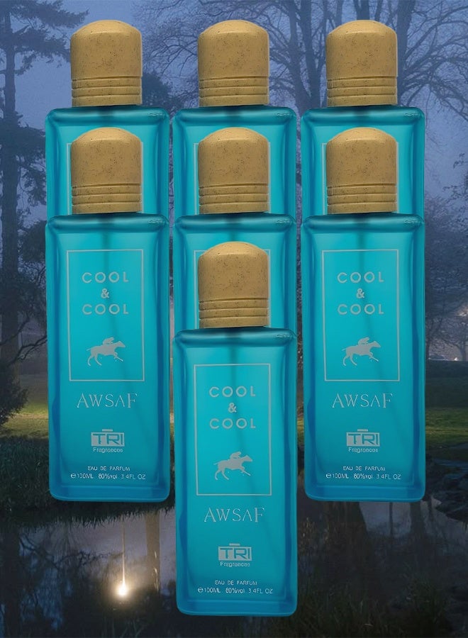تي أر آي 7 قطع عطر أوصاف كول آند كول 100 مل - Image 1
