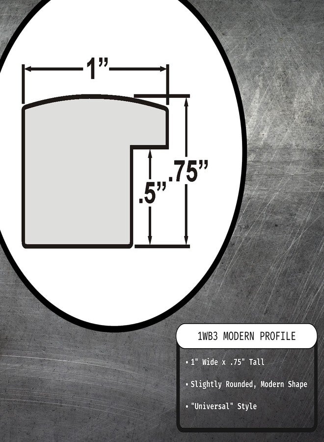 Craig Frames Classic 7x12 Black CD Display Frame with Glass Cover and Protective Matting - Image 4