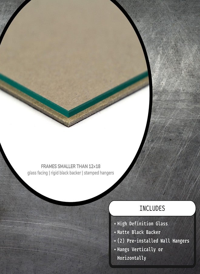 Craig Frames Classic 7x12 Black CD Display Frame with Glass Cover and Protective Matting - Image 5