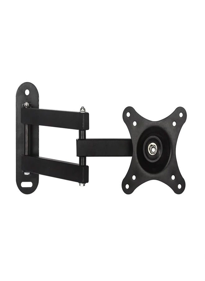 Skill Tech SH 1010P Swivel TV Wall Mount Bracket for 10"-32" LED LCD Screens, VESA 100x100, Adjustable Arm 60–325mm, 10kg Load Capacity – Black  - Image 1