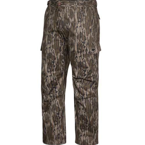 Mossy Oak Cotton Mill 20 Camo Hunting Pants for Men Camouflage Clothes XLarge Original Bottomland - Image 1