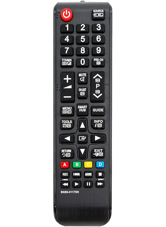 The Bros BN59-01175N BN5901175N Replacement Remote fit for Samsung LED Smart TV UE40H6500 UE48H6500 UE40H6650 UE48H6640 UE48H6650 UE55H6640 UE55H6650 UE40H6670 UE40H6700 UE48H6670 UE48H6700 UE55H6670 - Image 1