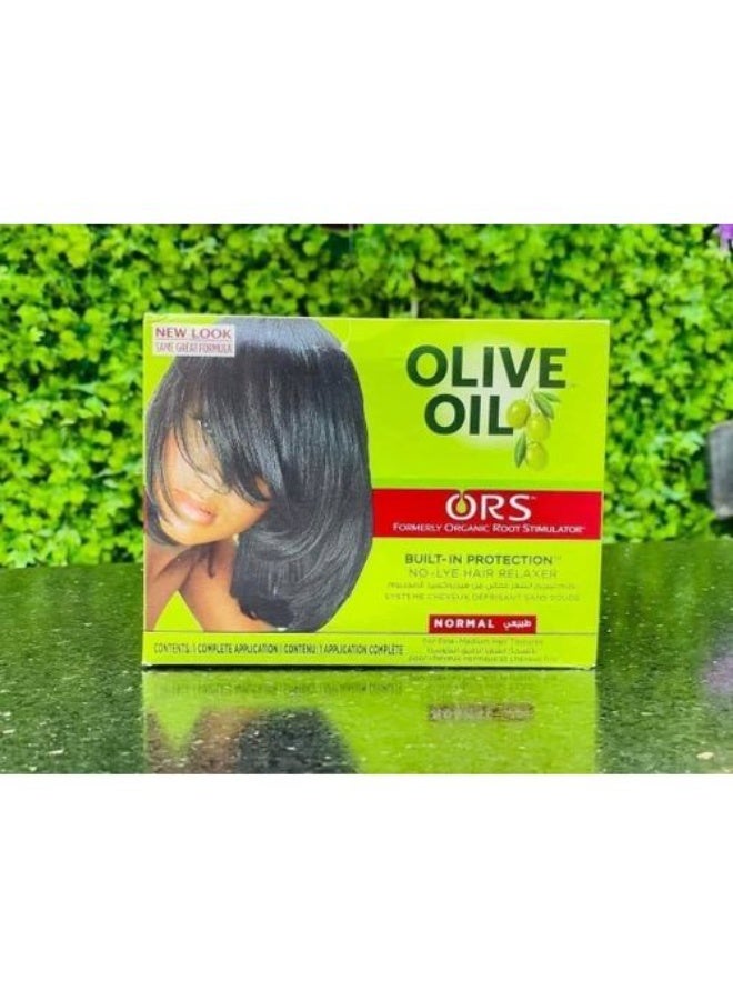 أو آر اس مجموعه فرد الشعر ORS Olive Oil الأصلي | فرد قوي لكل أنواع الشعر – نعومة ولمعان – معالجة التقصف | مجموعة كاملة بالعناية بعد الفرد - Image 3