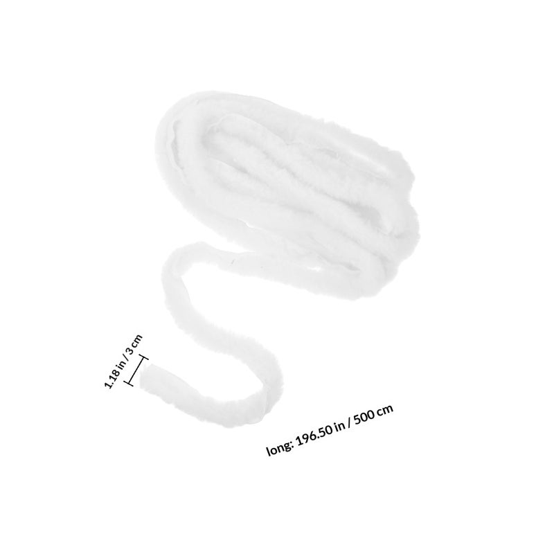 Fur Trim for Crafting, Versatile Polyester Faux Fur for Garment Decoration - Image 2