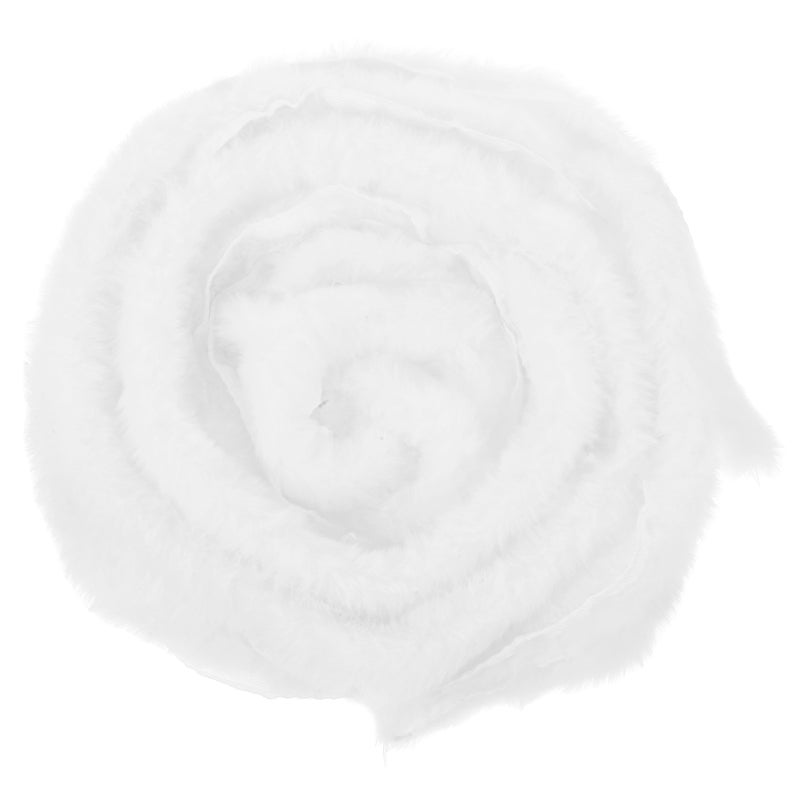 Fur Trim for Crafting, Versatile Polyester Faux Fur for Garment Decoration - Image 1