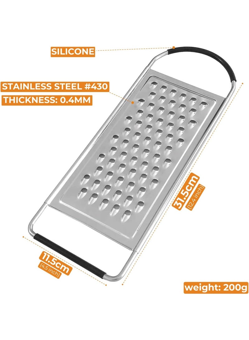 SALT Stainless Steel Flat Coarse Grater - Image 4