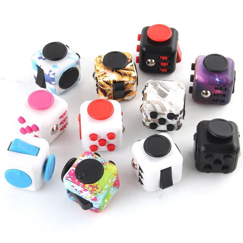 New Square Decompression Dice Handle Rubik'S Cube Dice Rubik'S Cube Decompression Star Rubik'S Cube Fingertip Infinite Rubik'S Cube Vent - Image 2