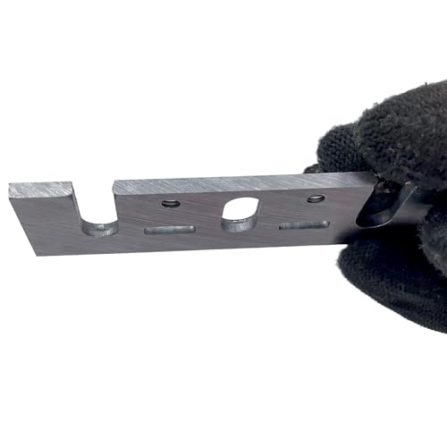 HUGEARM TCT Carbide Planer Blades for DW680, 3-1/4 Inch Planer Knife 82mm, Compatible with DeWalt D26676, DW6655, Compatible with Makita N1900B, KP0810, XPK01, for Bosch 1594, 4 PCS - Image 5